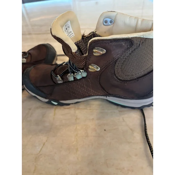 Women's Oboz Lace Up Boots 7.5 Brown Beige - Picture 5 of 9